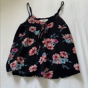 Floral tank top